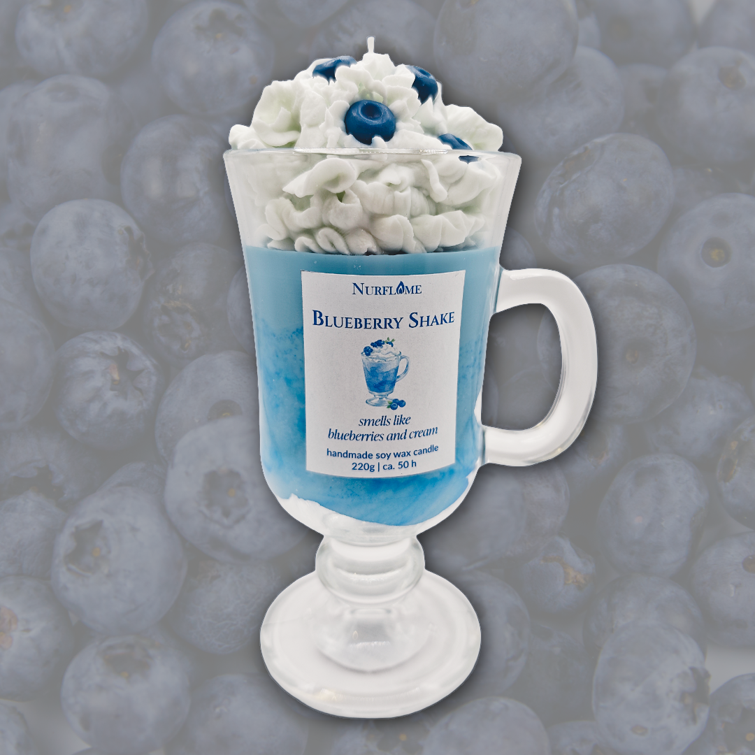 Blueberry Milkshake 🫐🤍